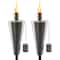 Sorbus 60" Matney Cone Stainless Steel Outdoor Torches , 2ct.